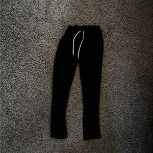 Vuori Charcoal Gray Joggers with Light Drawstring